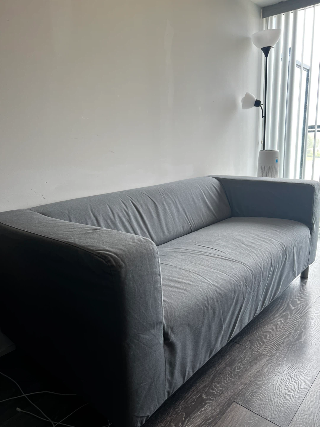 IKEA KLIPPAN Loveseat, Vissle Gray - photo 3