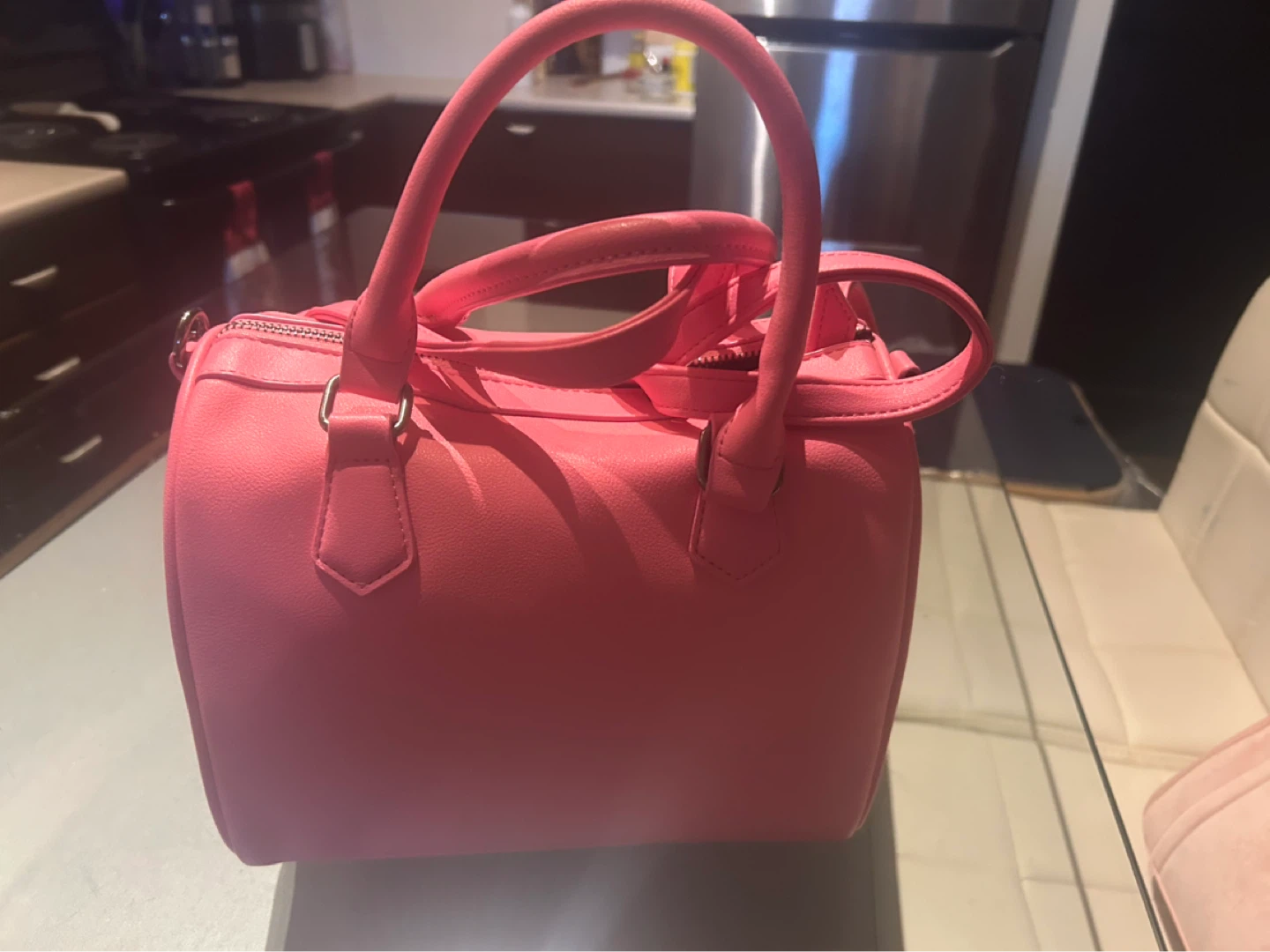 Juicy Couture Pink Barrel Bag with Rhinestones - photo 2