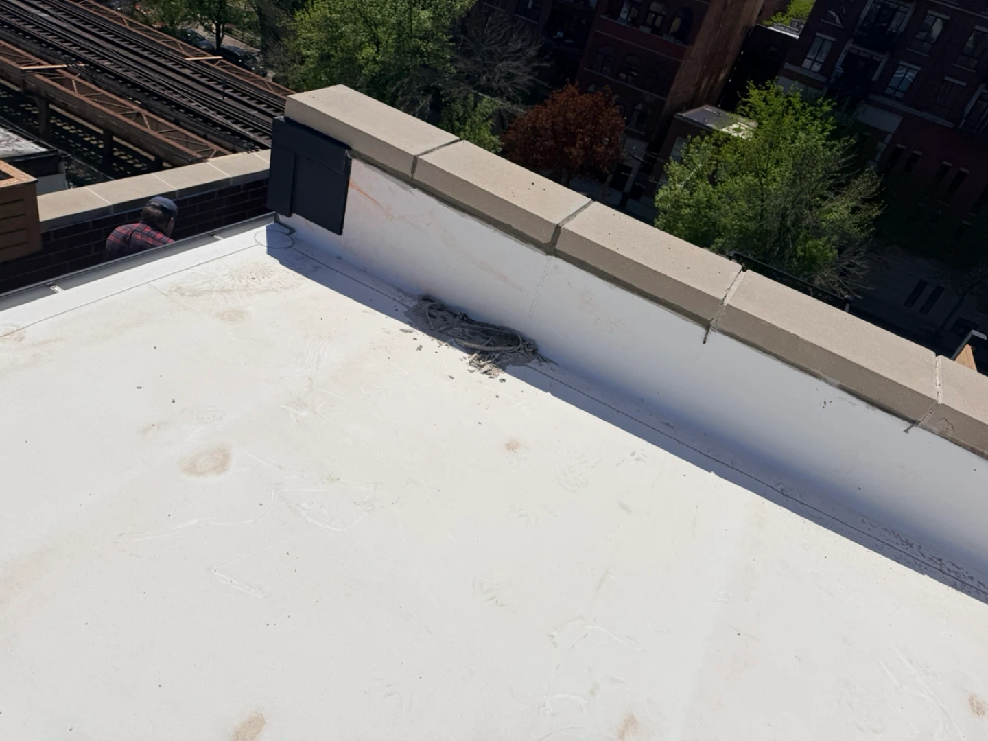Caulking and Stone installation