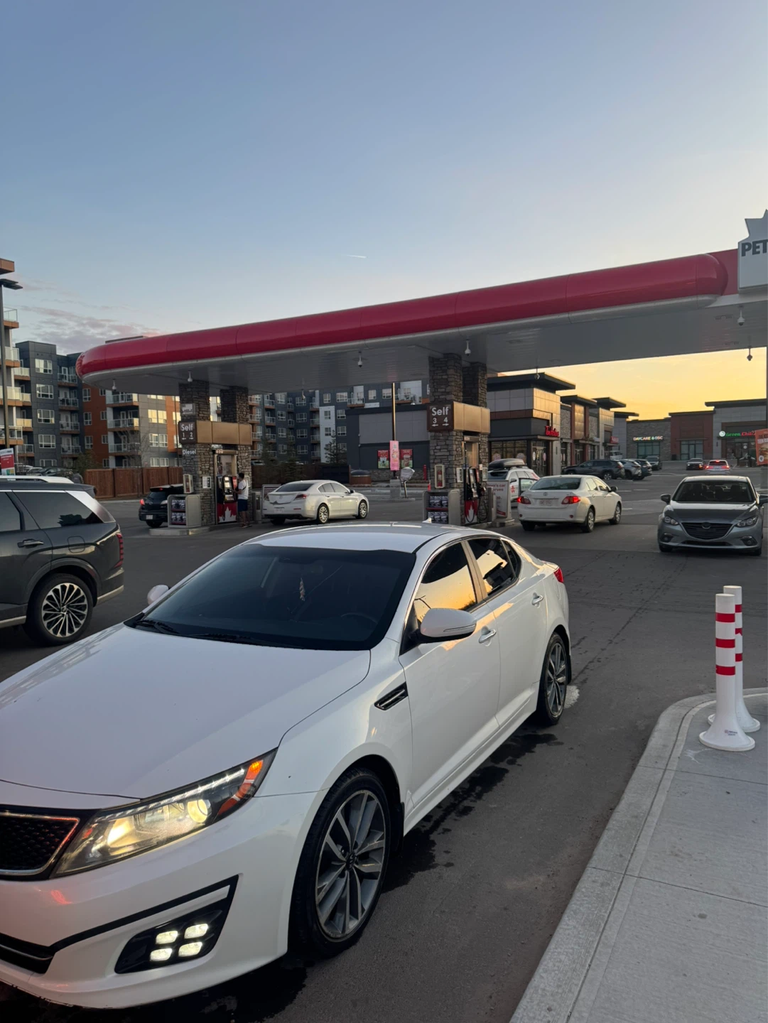 White Kia Optima - photo 5