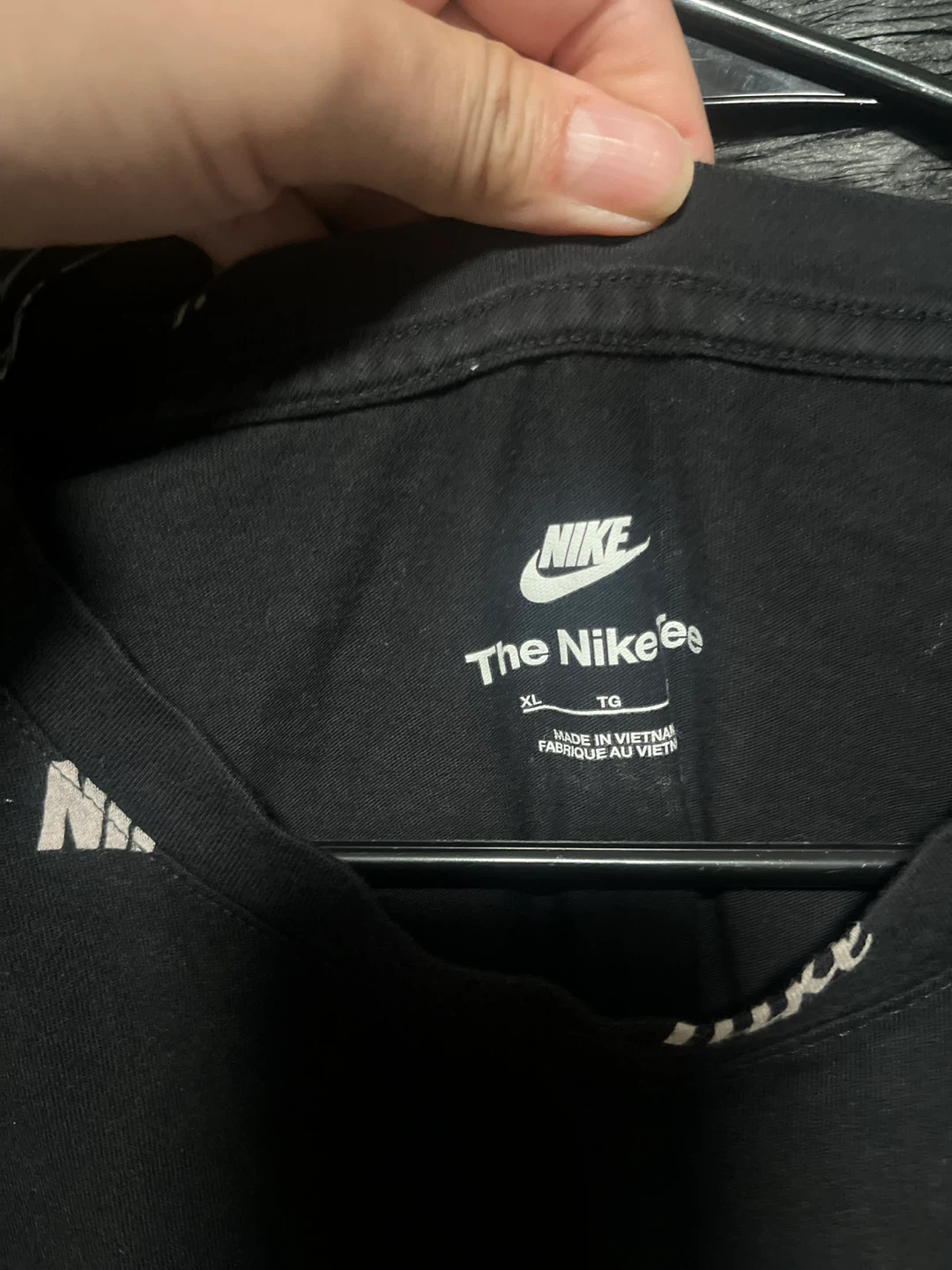 Nike All-Over Print T-Shirt XL Black - photo 2