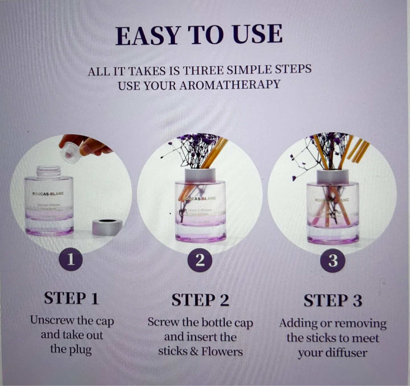 Roucas-Blanc Celestial Whisper Reed Diffuser - photo 5