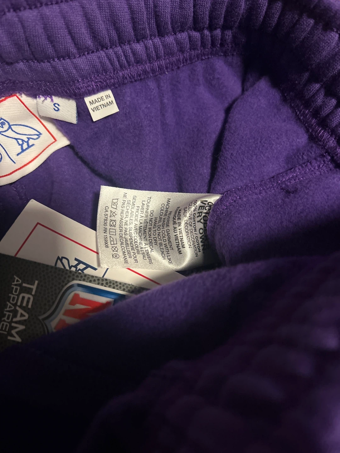 OVO NFL Minnesota Vikings Sweatpants - Size S - photo 5