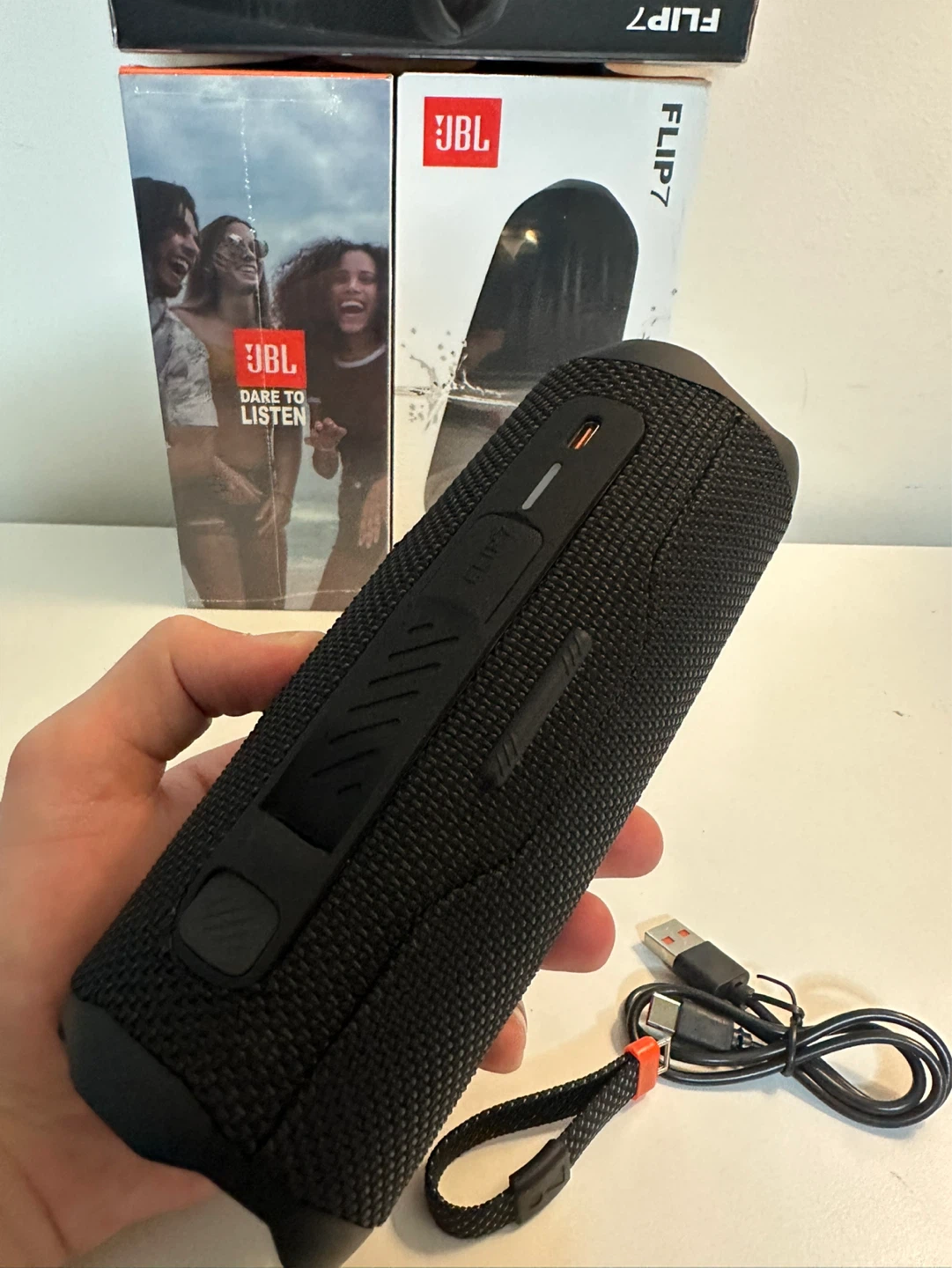 JBL Flip 7 Portable Waterproof Bluetooth Speaker - Black - photo 5