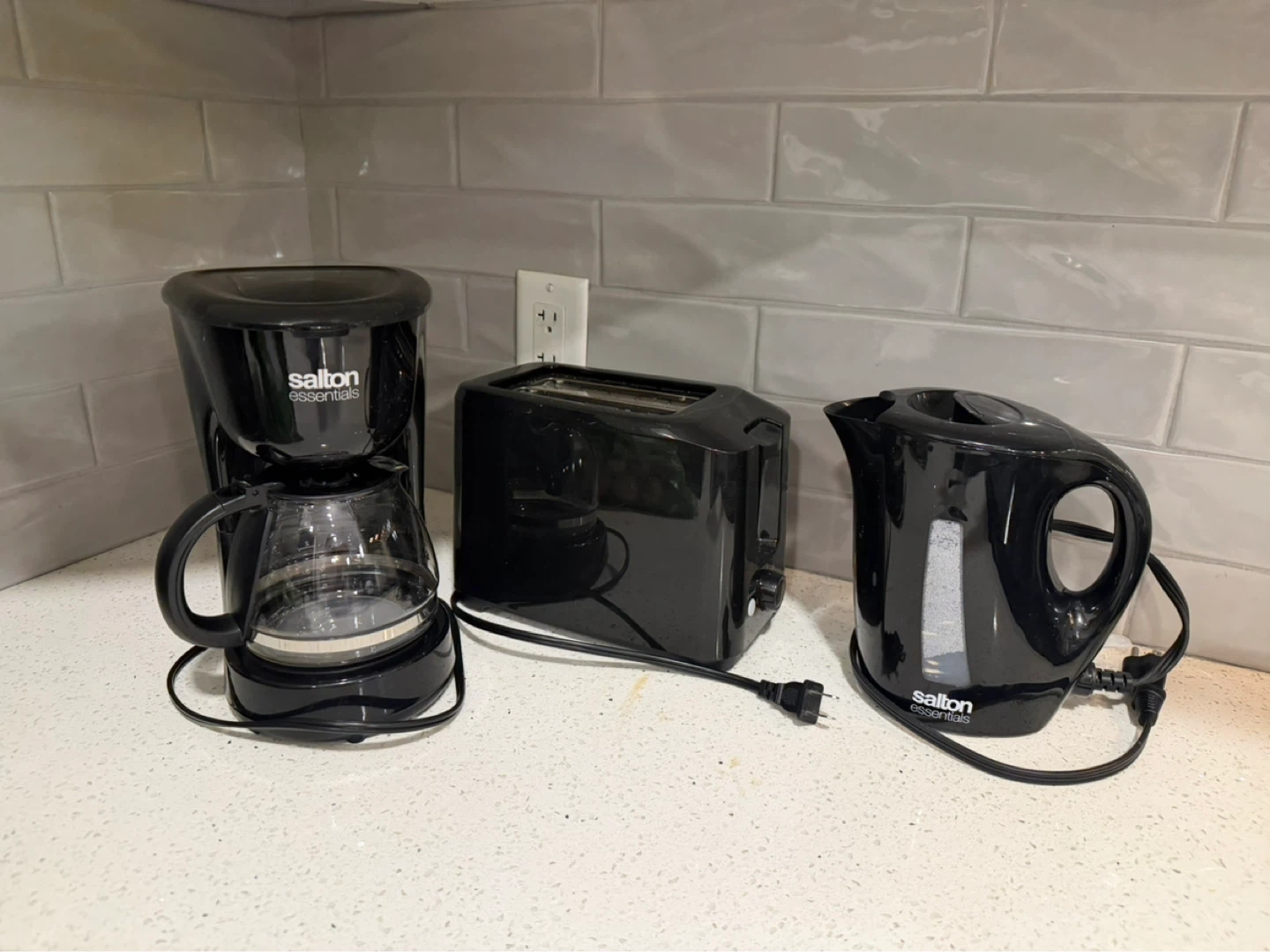 Salton Essentials 3-Piece Kitchen Appliance Combo Pack