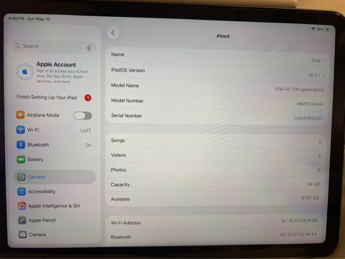 Apple iPad Air (5th generation) 64GB - photo 2