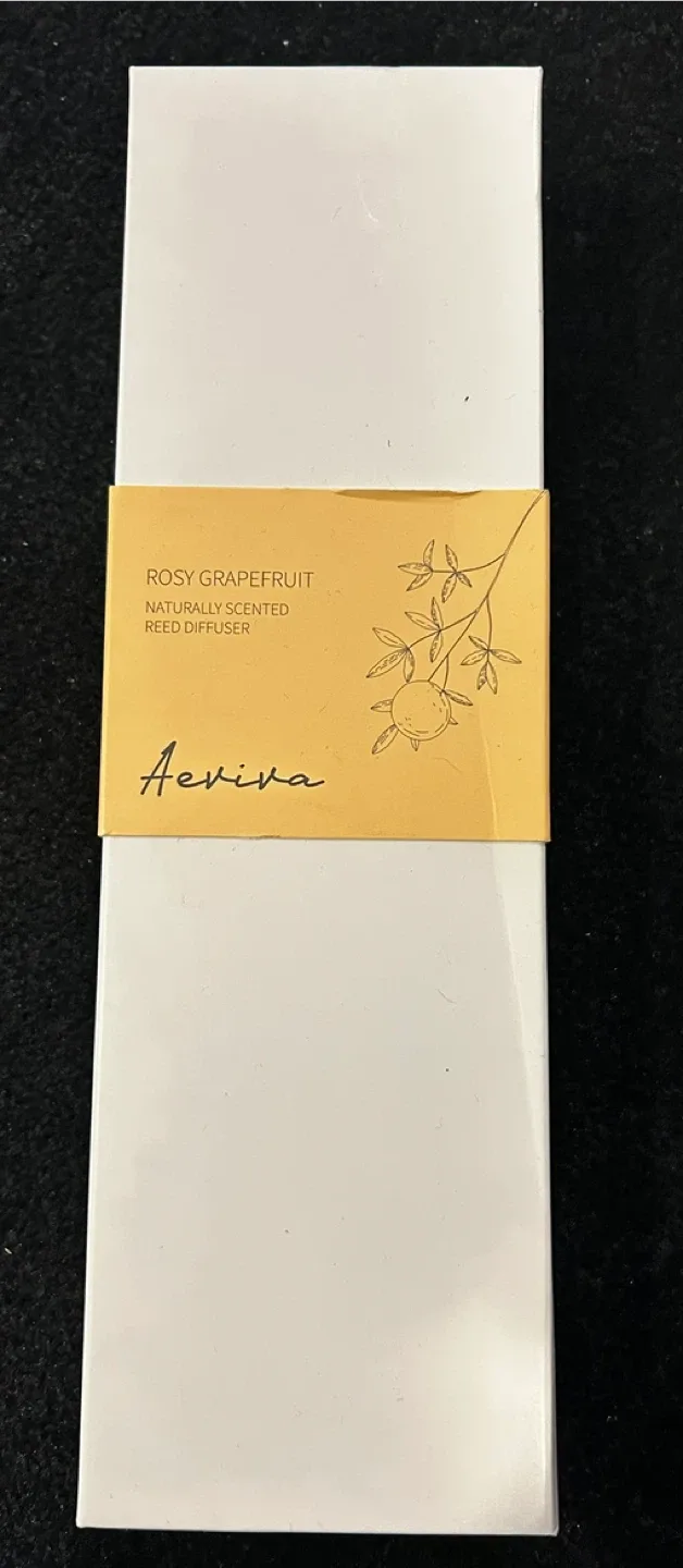 Aeviva Rosy Grapefruit Naturally Scented Reed Diffuser