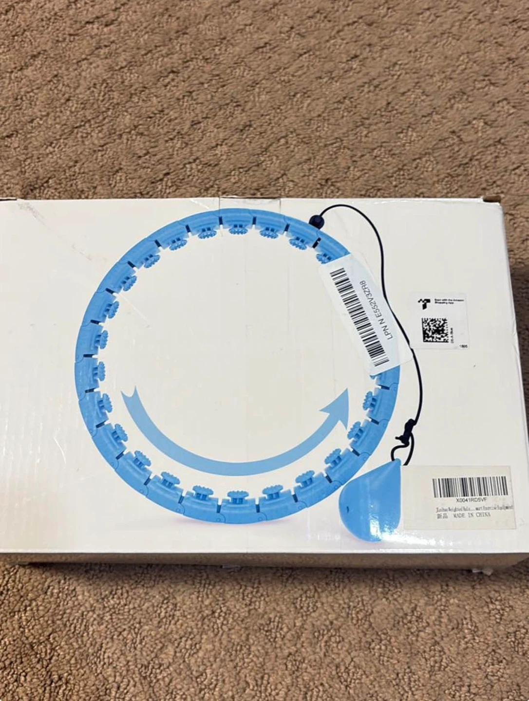 Smart Hoola Hoop - 32 Detachable Knots