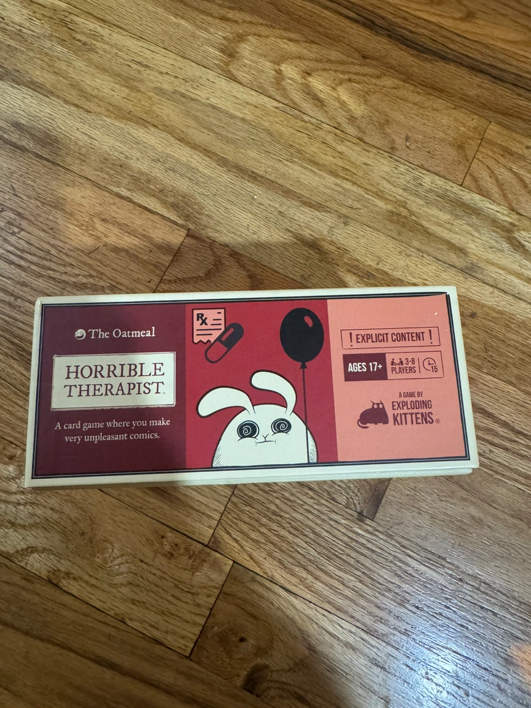 The Oatmeal Horrible Therapist Card Game - photo 2