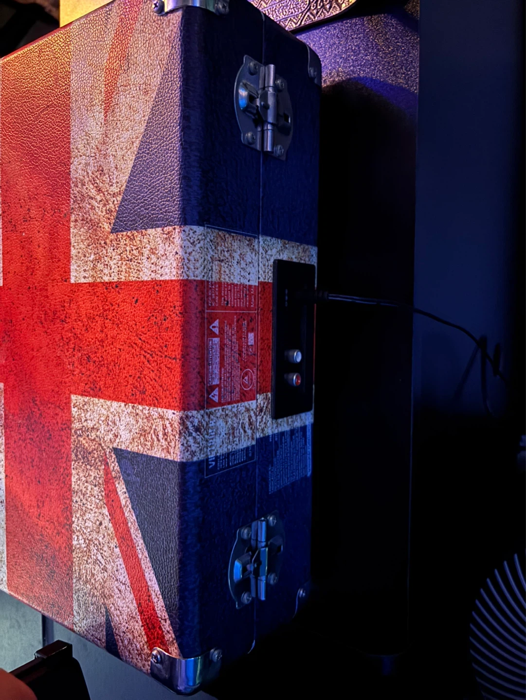 Victrola Portable Record Player UK flag 🇬🇧 - photo 4