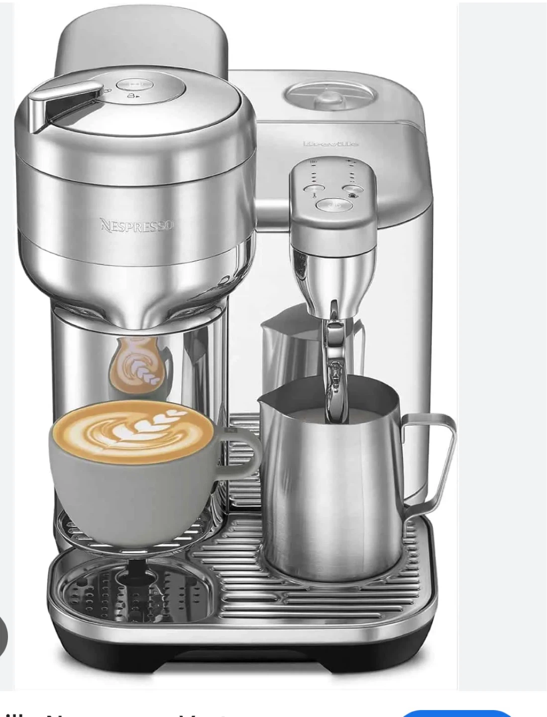 Nespresso Vertuo Creatista Coffee Machine by Breville