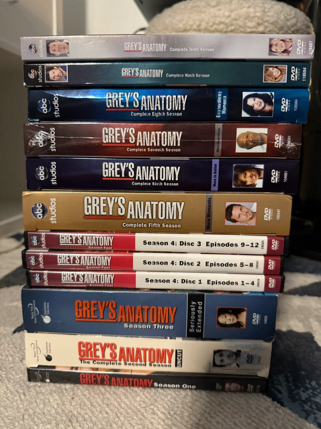 Grey's Anatomy DVD Complete Seasons 1-10