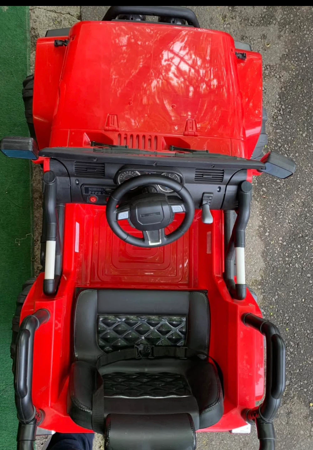 Kids Ride-On remote control, 12V Electric Toy Car - Red - photo 5