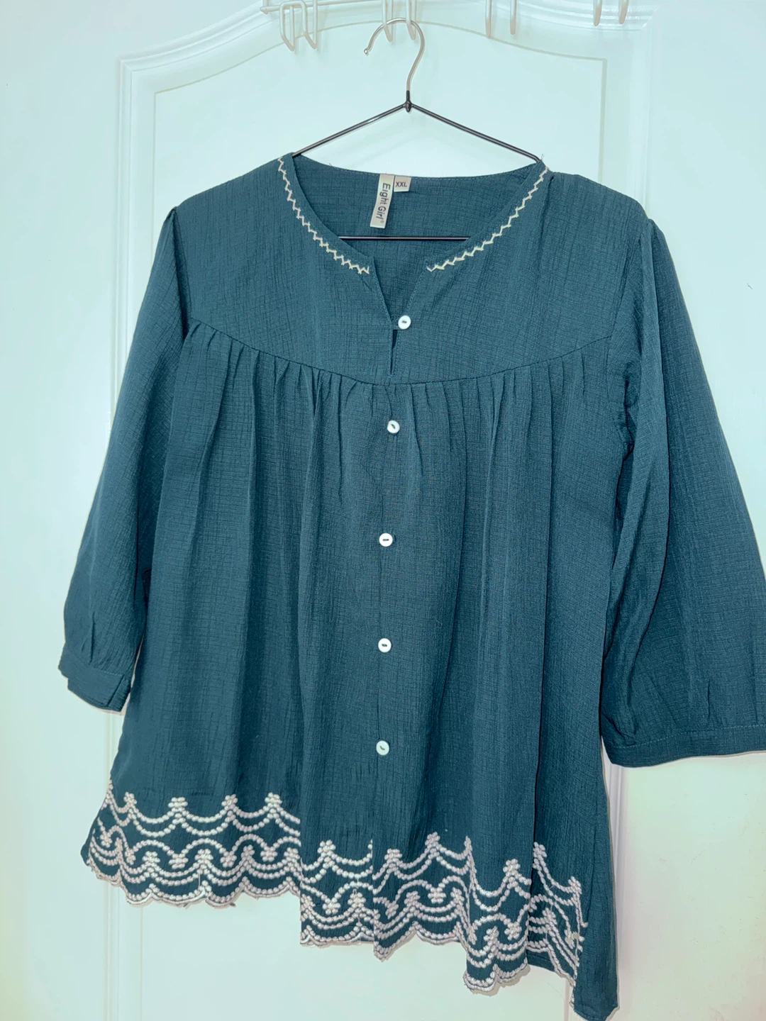 Kurti Top with Sequins - photo 4