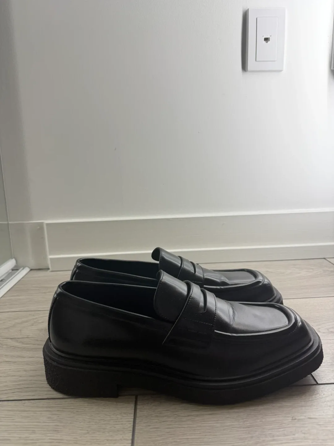 H&M Black Chunky Loafers US 9 - photo 2