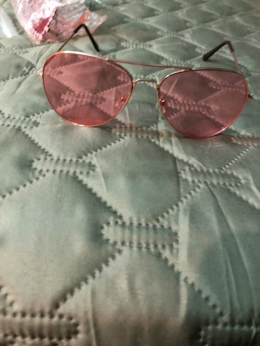 Pink Aviator Sunglasses - photo 2