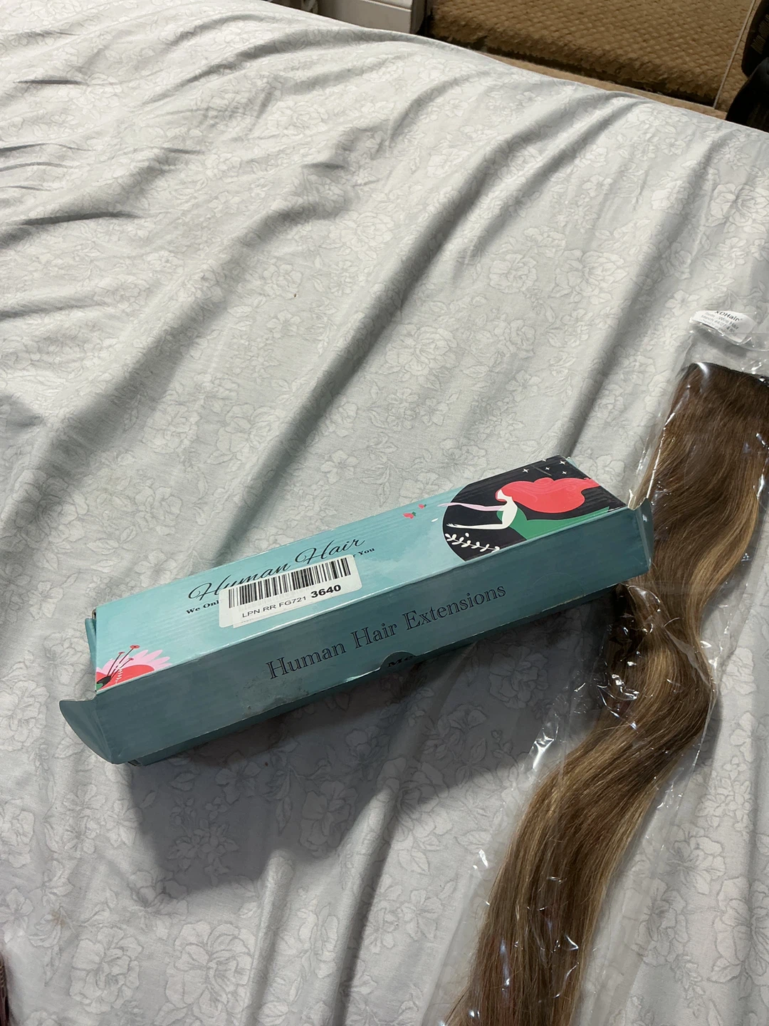 Human Hair Extensions - Brown - photo 3