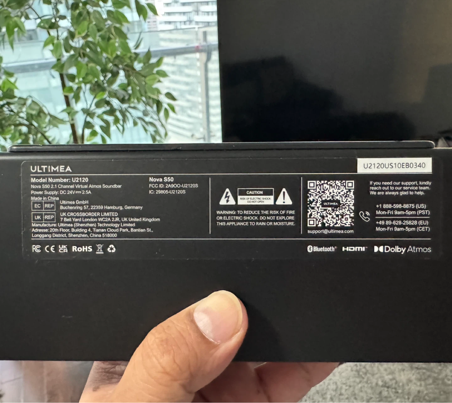 Ultimea Nova S50 Soundbar and Subwoofer - photo 3