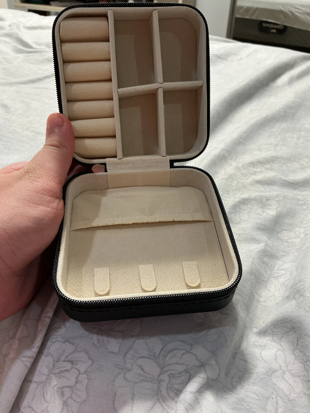 Black Travel Jewelry Organizer Box - photo 5
