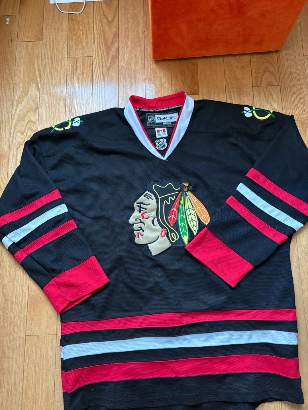 Reebok Chicago Blackhawks Authentic Hockey Jersey