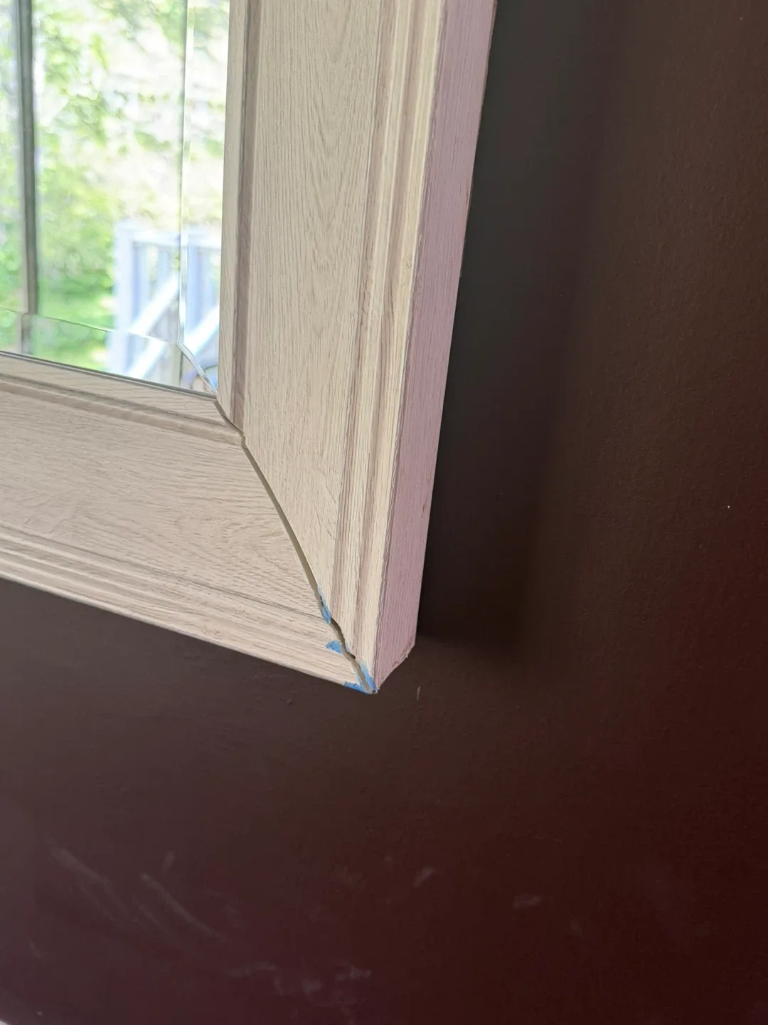 Large Framed Wall Mirror - photo 2