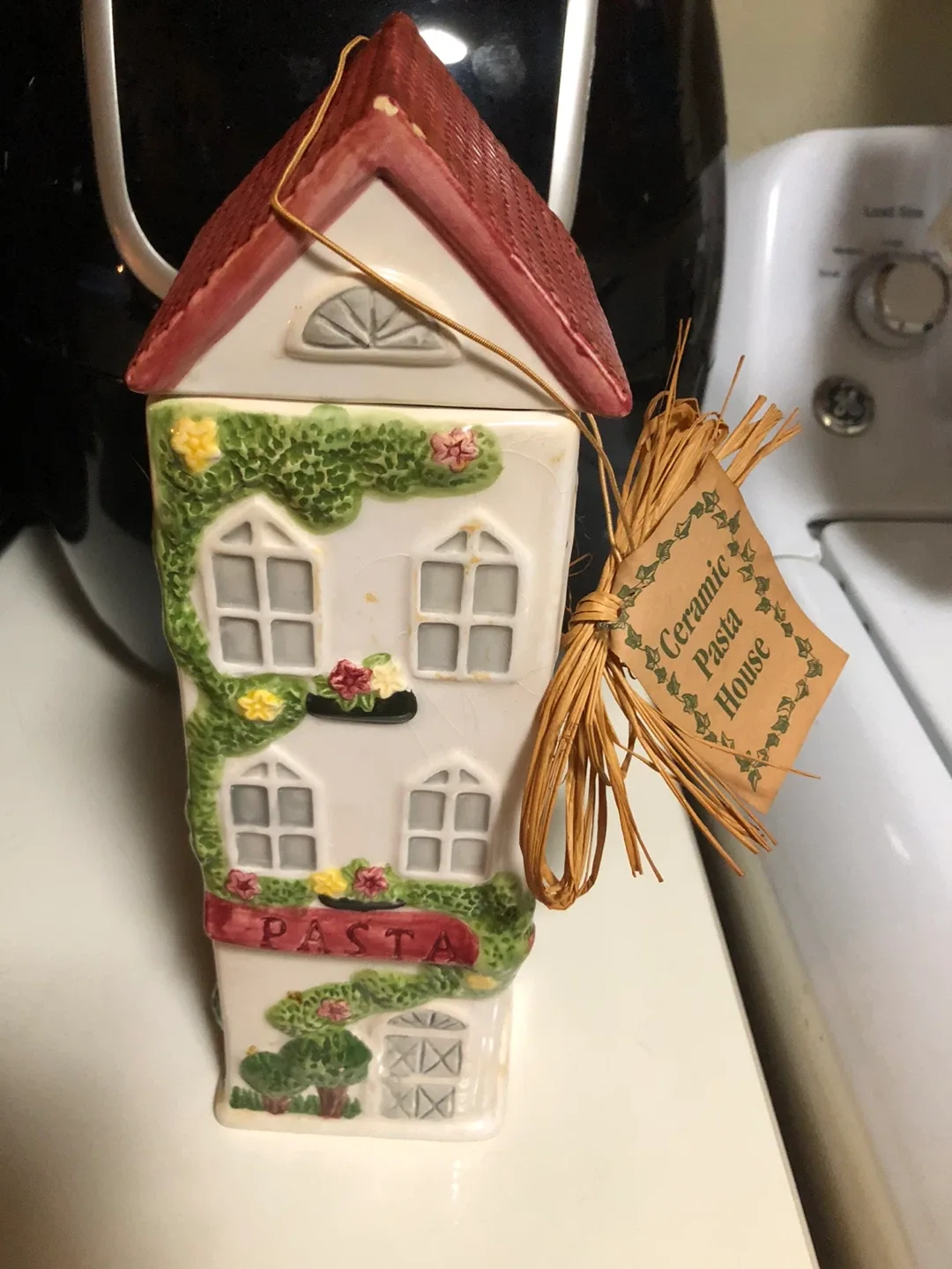 Ceramic Pasta House Container