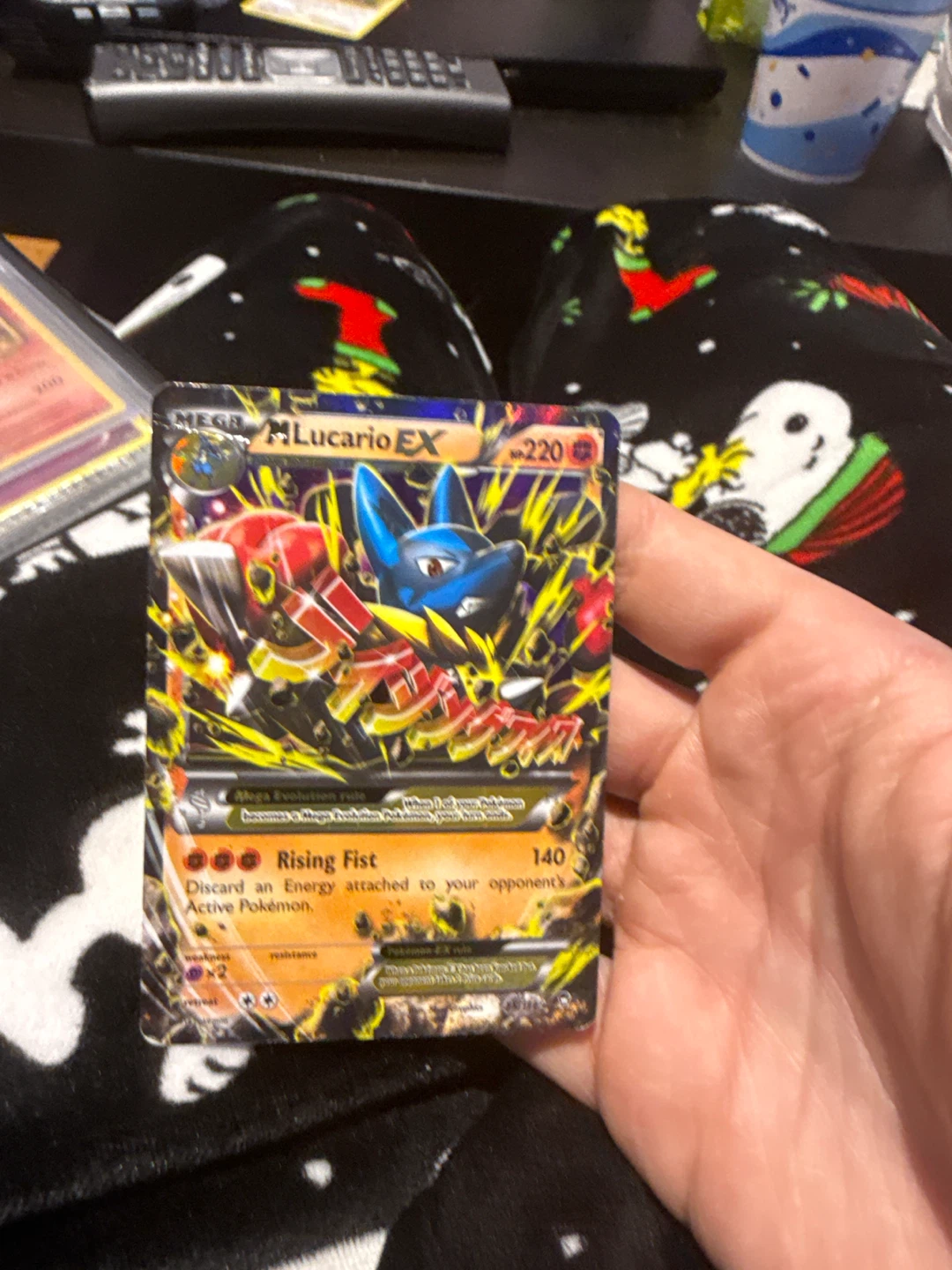 Mega Lucario EX Pokémon Card