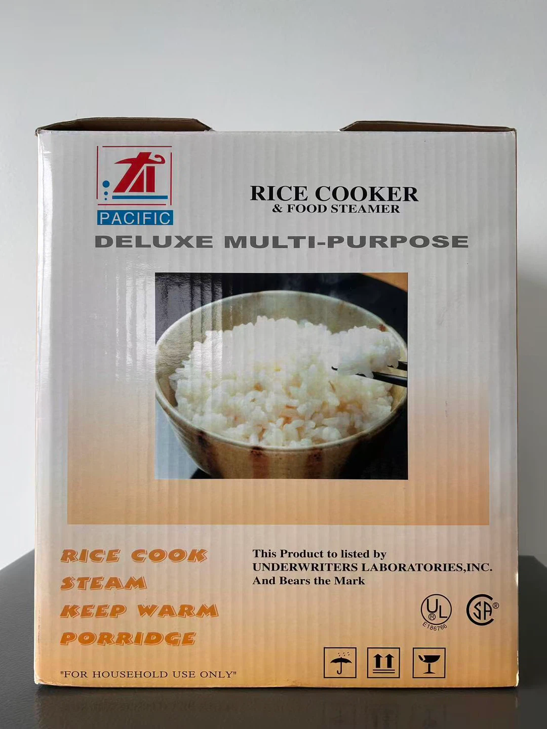 Pacific PF-302A Deluxe Multi-Purpose Rice Cooker & Food Steamer - photo 3