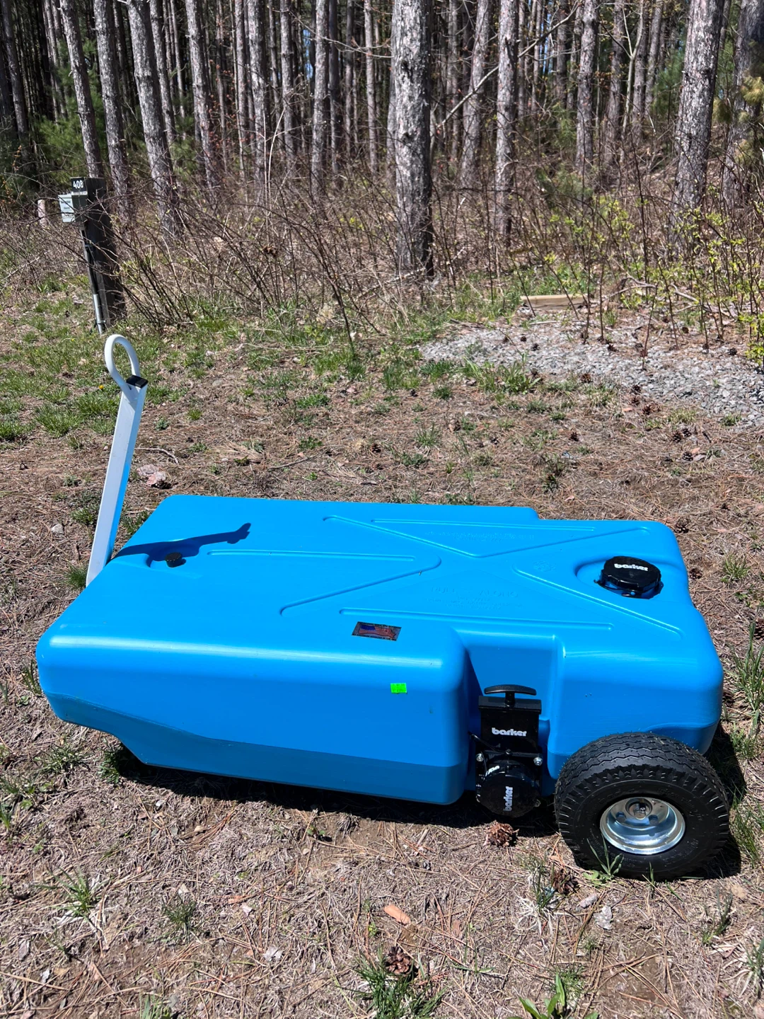 Barker 4-Wheel 42 Gal Tote Tank