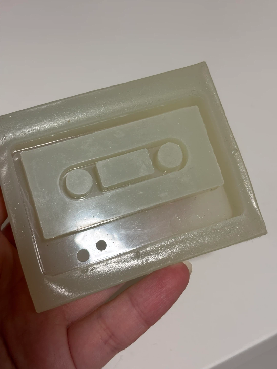 Cassette Tape Mold for resin
