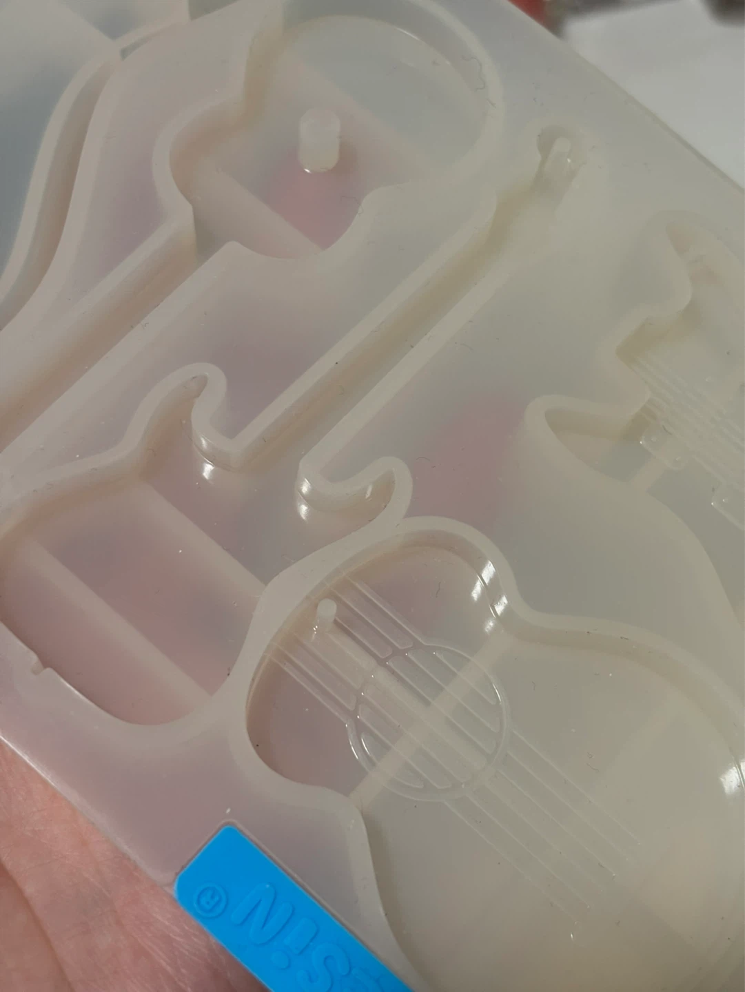 Silicone Mold for Guitar Picks and Guitars - photo 3