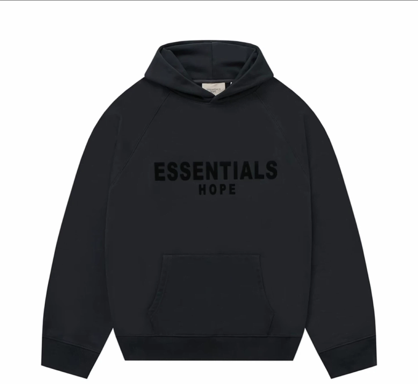Fear of God Essentials "HOPE" Hoodie Black