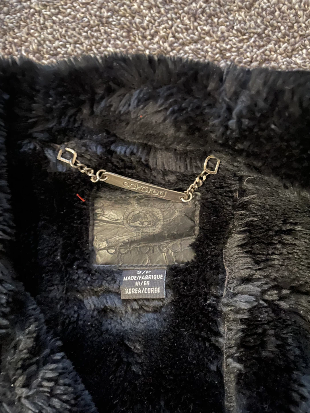 Vintage Y2K Suede Sherpa Shearling Women’s Jacket - photo 4