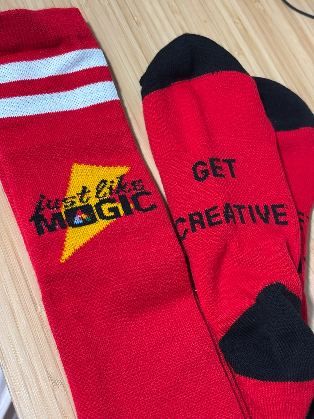 Adobe Red Knee-High Socks - photo 2