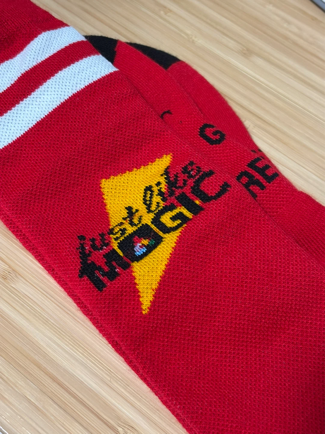 Adobe Red Knee-High Socks
