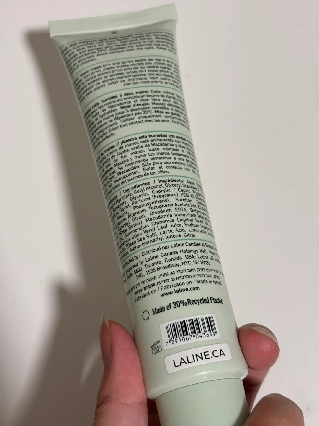 Laline Hand Cream Frozen Pear 100ml - photo 2