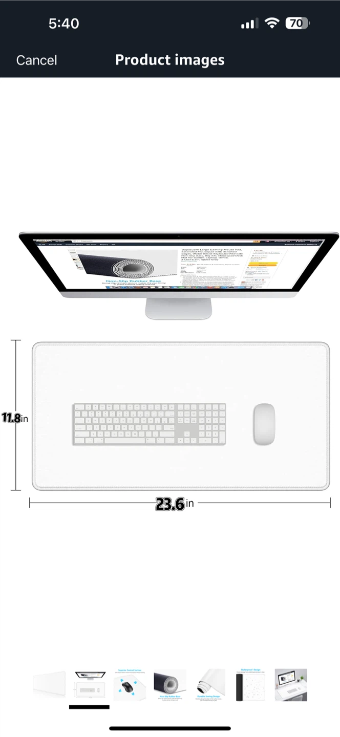 New* Large Gaming Mouse Pad - photo 3