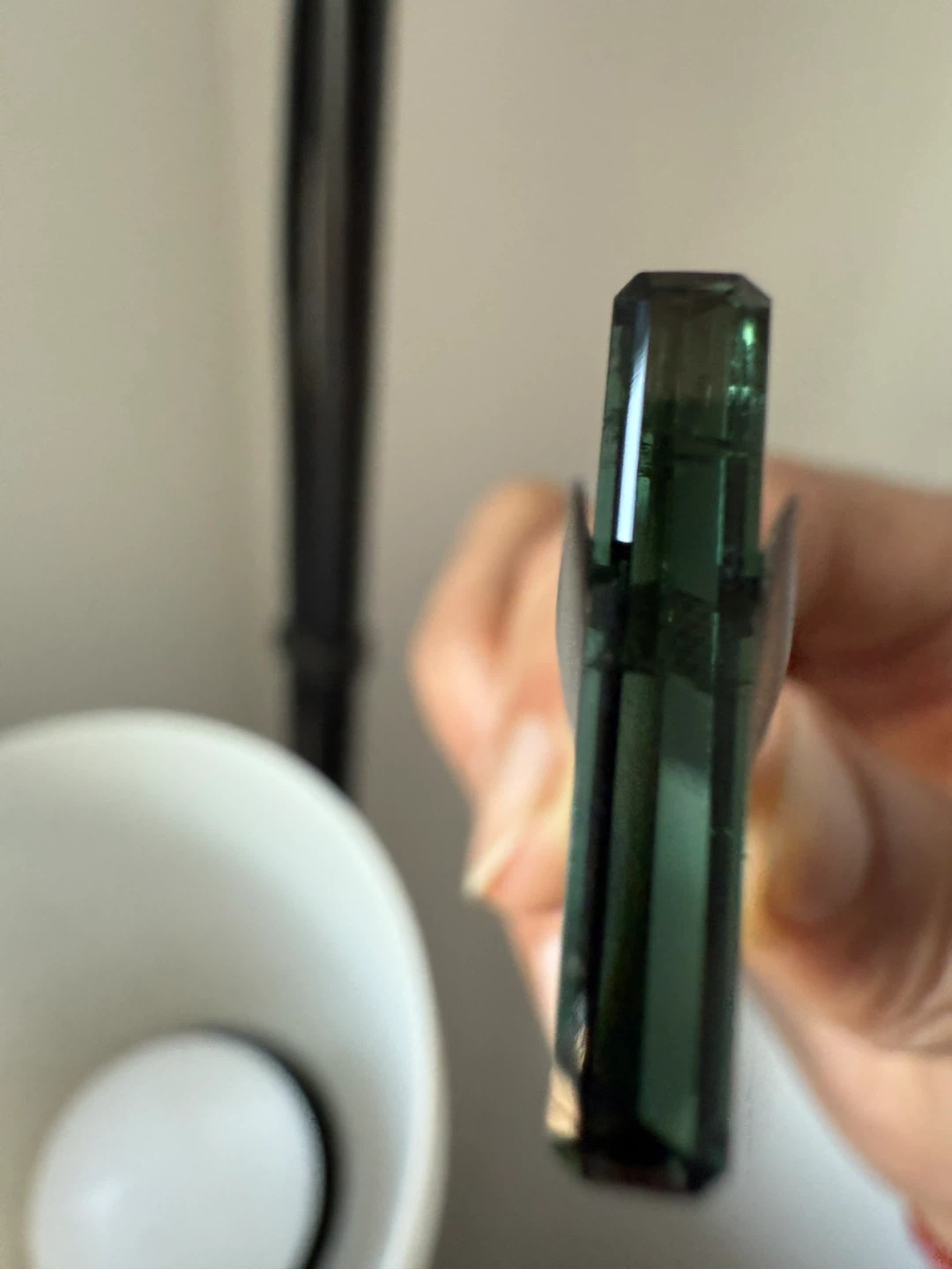 Green Tourmaline Crystal