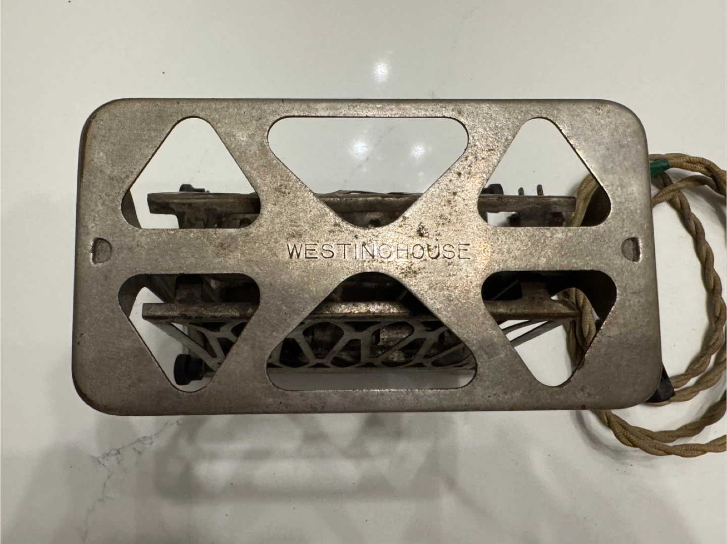 Antique 1915 Westinghouse Turnover Toaster - photo 5