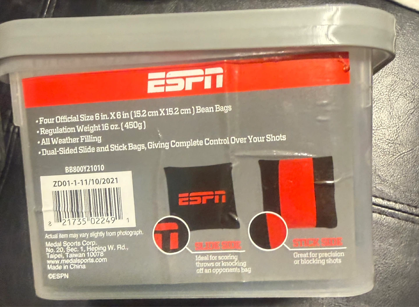 ESPN Dual-Sided Stick & Slide Bean Bags - photo 3