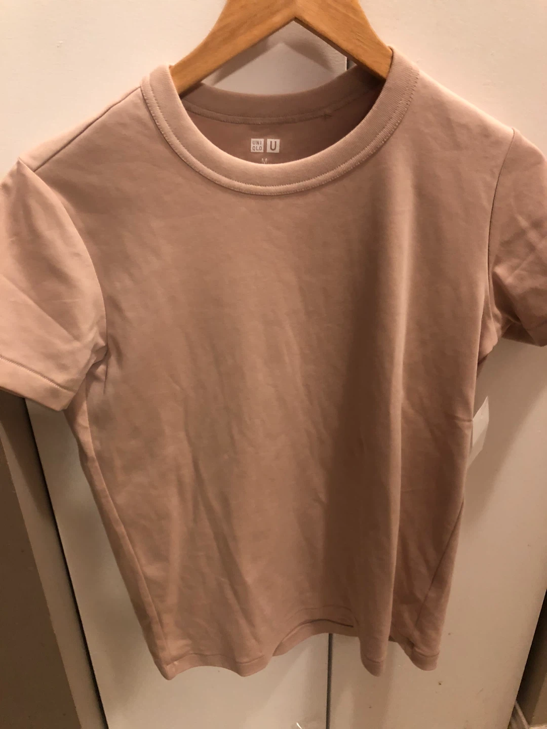 UNIQLO U Crew Neck T-Shirt - Tan - Medium - photo 2