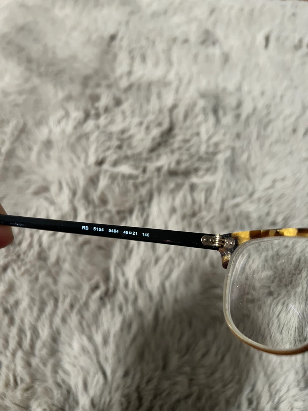 Ray-Ban Eyeglasses RB 5154 5494 49-21 140 Tortoise Shell - photo 5