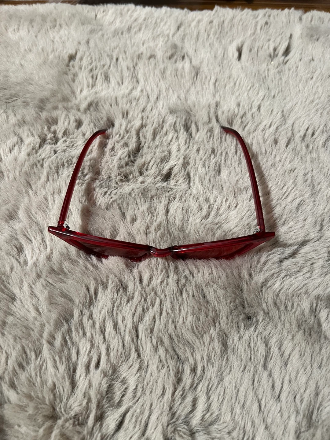 Red Cat Eye Sunglasses - photo 2