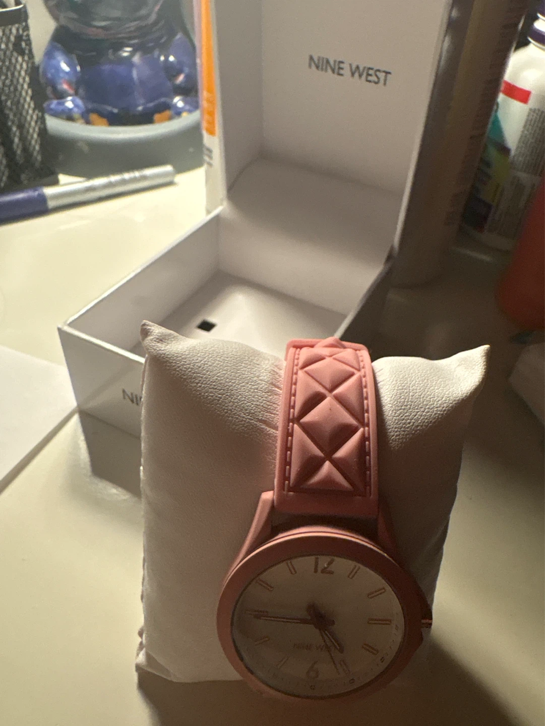 Nine West Pink Watch with Box - photo 3