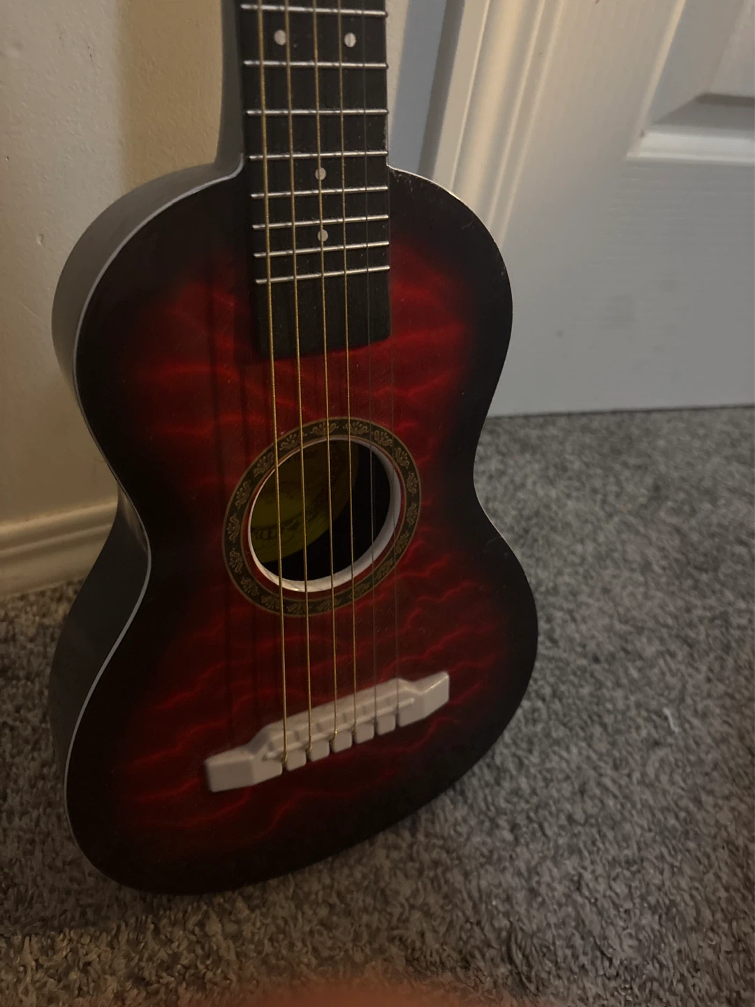 Happy Tune Acoustic Guitar with Christmas Ornament - photo 2