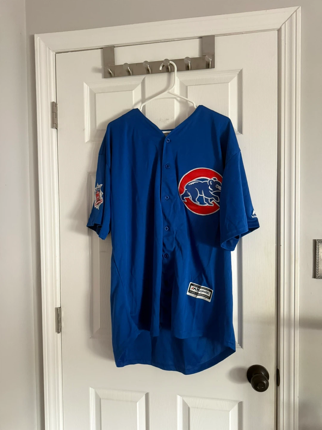 Majestic Chicago Cubs "BAEZ" Baseball Jersey