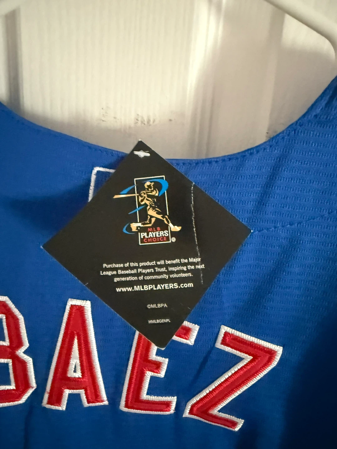 Majestic Chicago Cubs "BAEZ" Baseball Jersey - photo 5