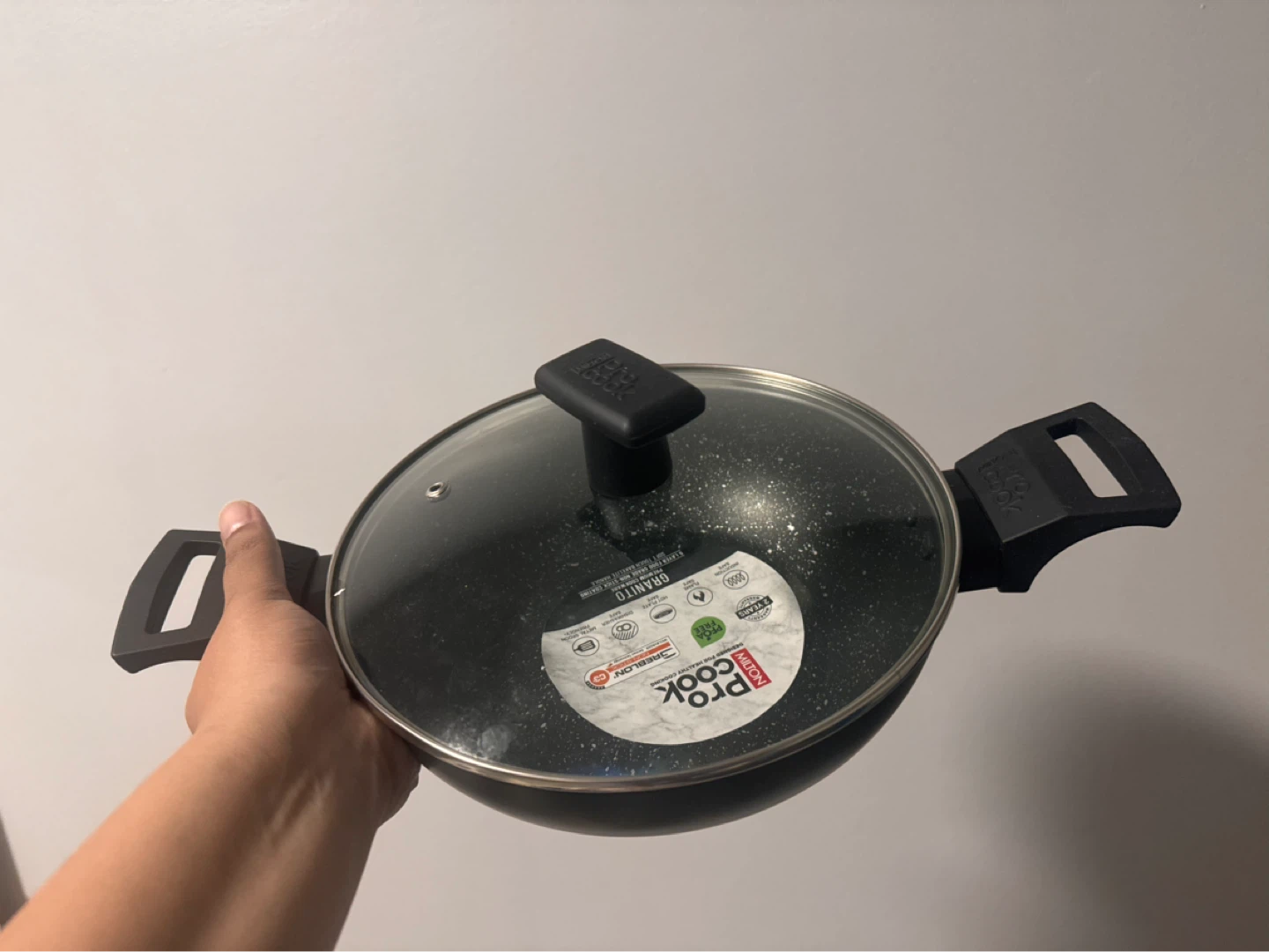 Milton Pro Cook Granito Kadai with Lid - photo 5