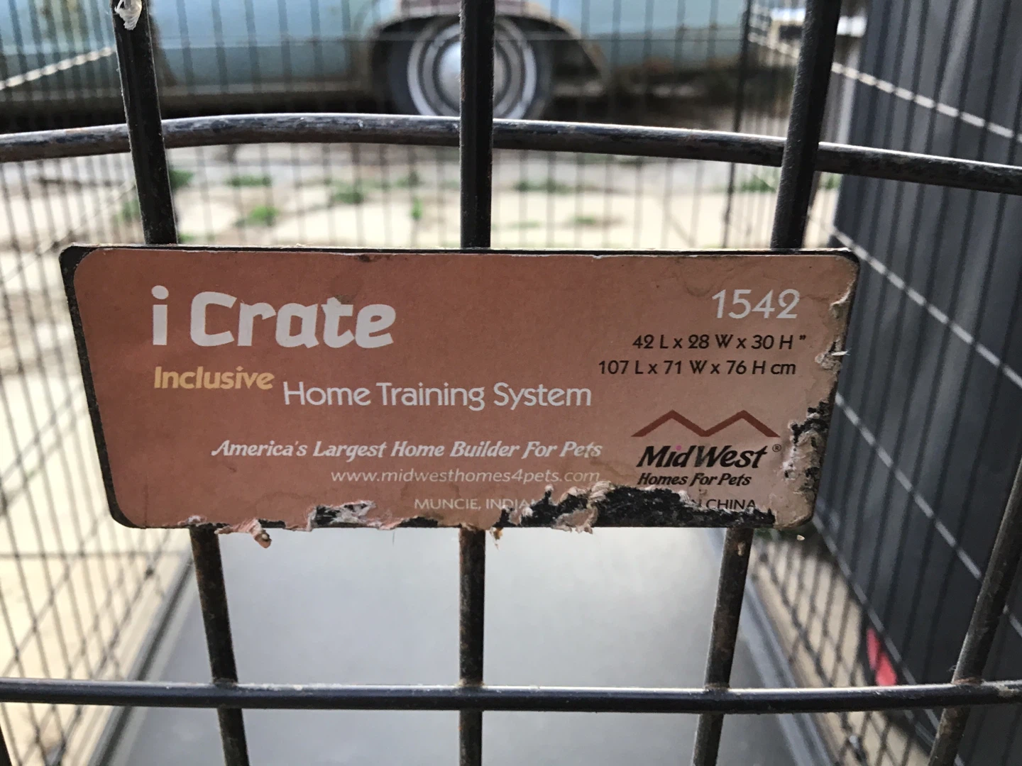 iCrate Home Training System Dog Crate 42" L x 28" W x 30" H - photo 3