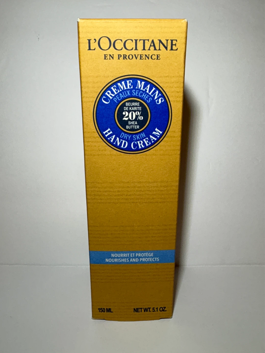 New L’Occitane Shea Butter Hand Cream Dry Skin 150ml